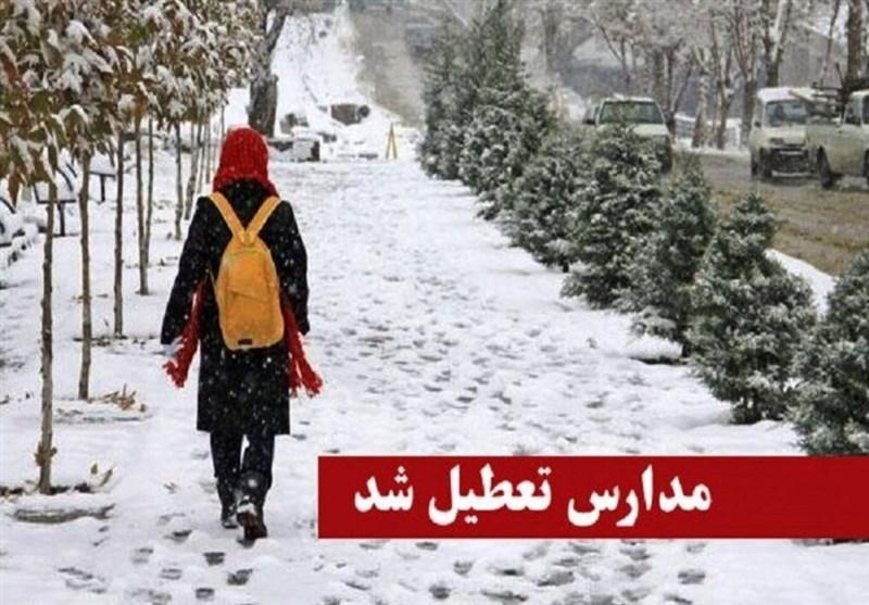 سرما و یخبندان مدارس ایلام را به تعطیلی کشاند 